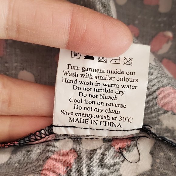 Louche Polka Dot Mini Skirt with Striped Bow - Picture 9 of 9